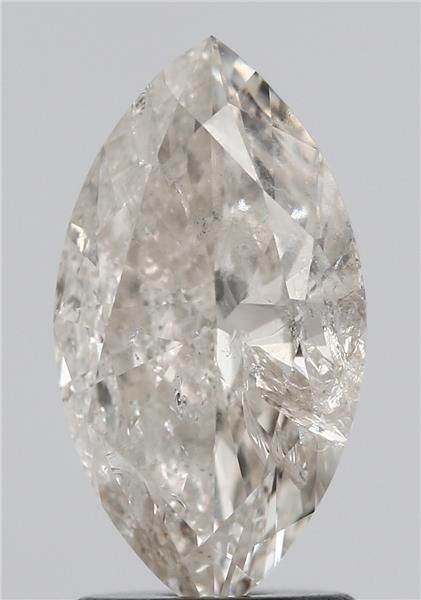 1.67 Carat L-I1 Marquise Cut Diamond