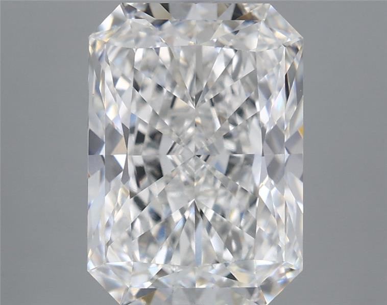 4.54 Carat F-VVS2 Radiant Lab Diamond