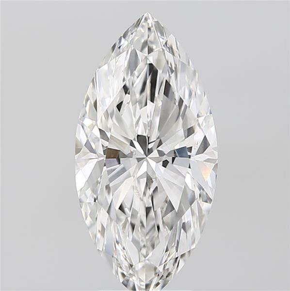 3.76 Carat F-VVS2 Marquise Lab Diamond