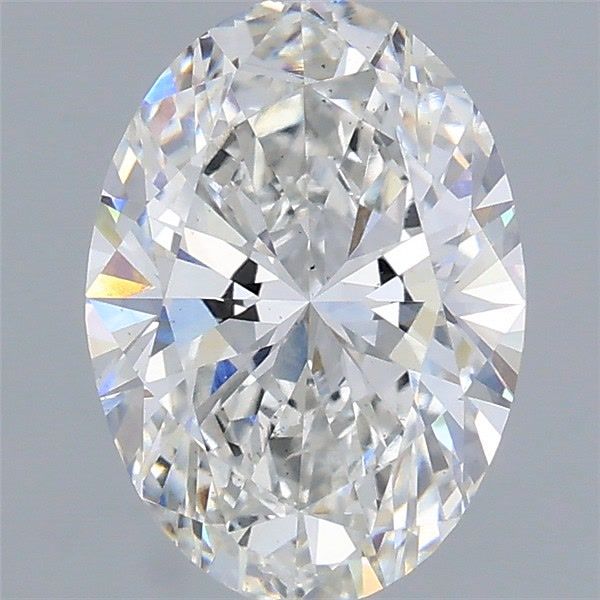 2.00 Carat G-VS2 Oval Lab Diamond