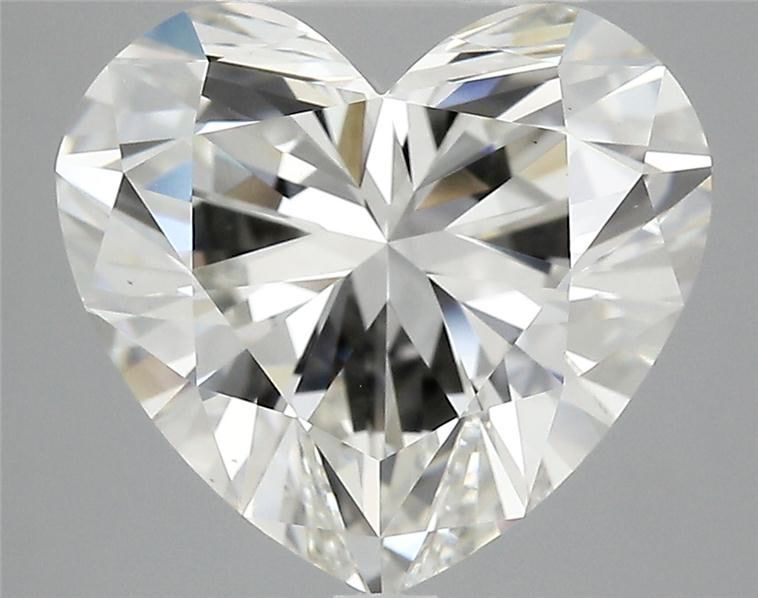 5.05 Carat J-VS1 Heart Cut Diamond