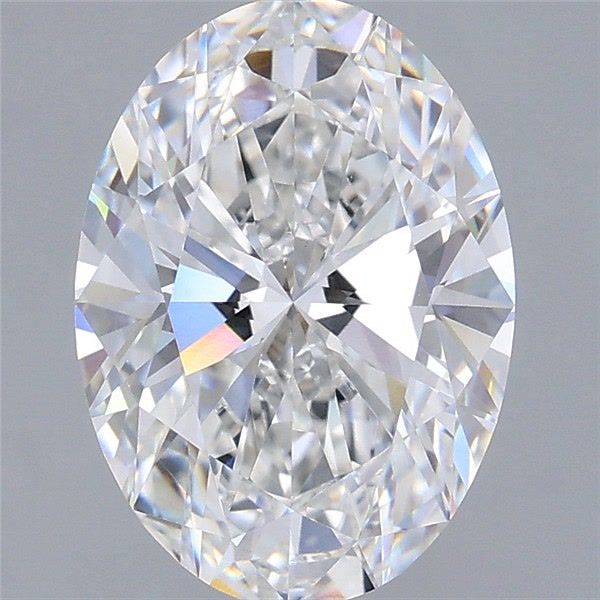 2.99 Carat E-VVS2 Oval Lab Diamond