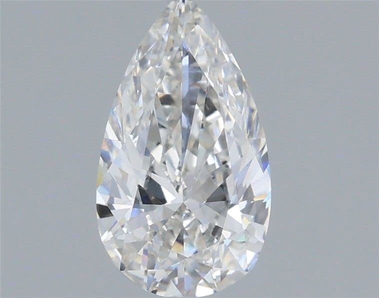 0.84 Carat F-VVS2 Pear Lab Diamond