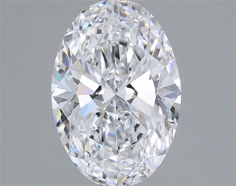 1.50 Carat D-IF Oval Lab Diamond