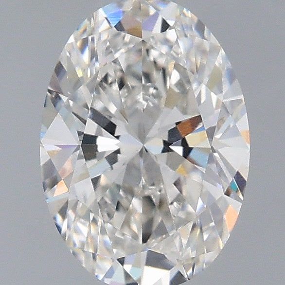 1.51 Carat F-VVS2 Oval Lab Diamond