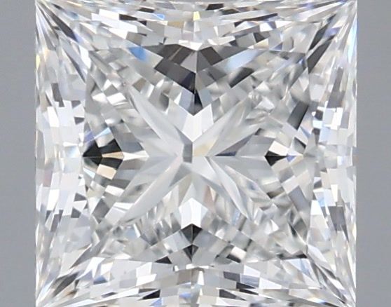 1.93 Carat E-VVS2 Princess Lab Diamond