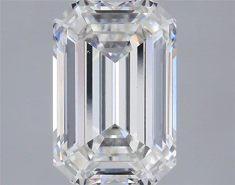 2.60 Carat G-VS1 Emerald Lab Diamond