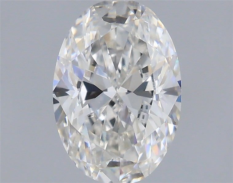 0.71 Carat F-VVS2 Oval Lab Diamond