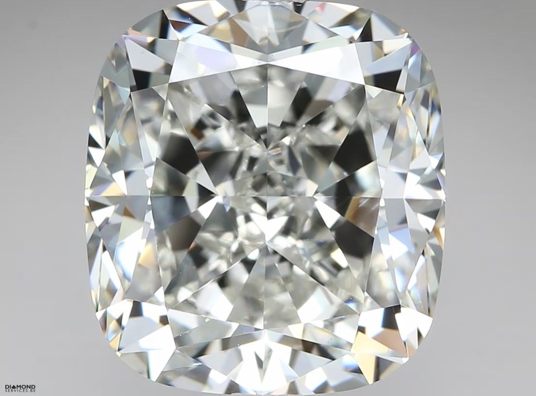 5.05 Carat G-VS1 Cushion Cut Diamond