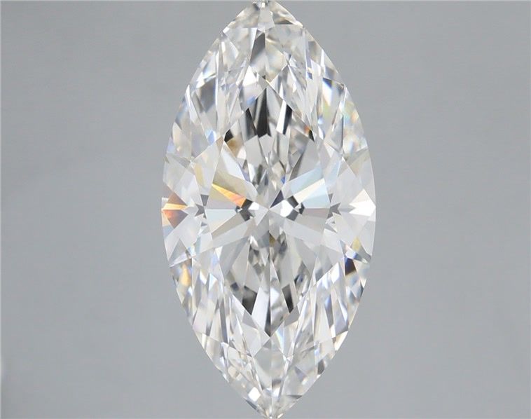 4.85 Carat G-VVS2 Marquise Lab Diamond