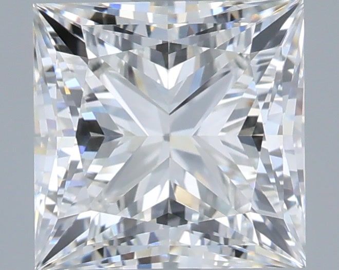 2.57 Carat E-VVS2 Princess Lab Diamond