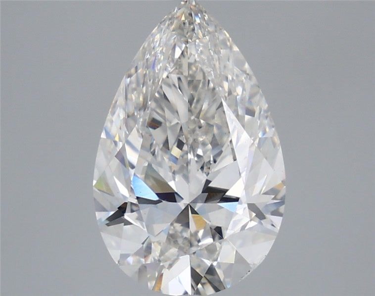 3.99 Carat F-VS1 Pear Lab Diamond