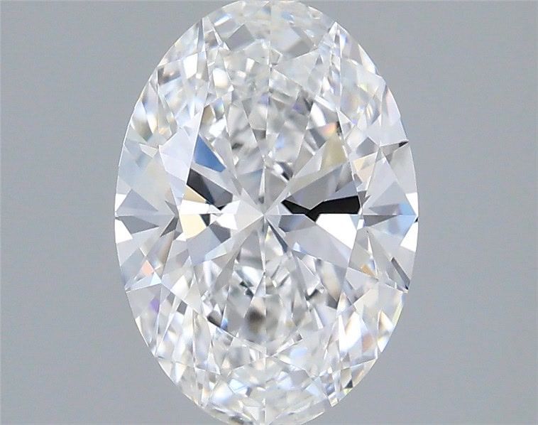 1.47 Carat D-VVS2 Oval Lab Diamond