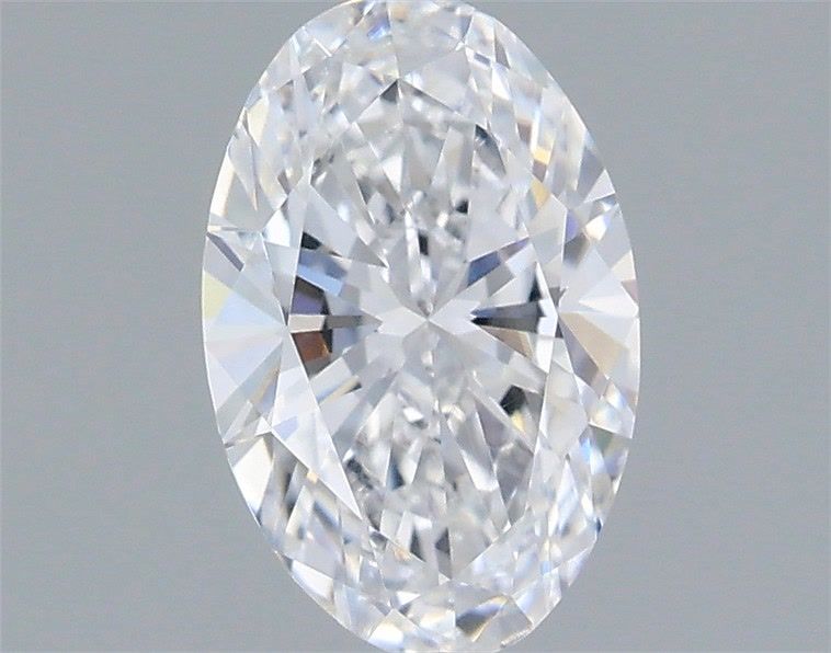 0.91 Carat D-VVS2 Oval Lab Diamond