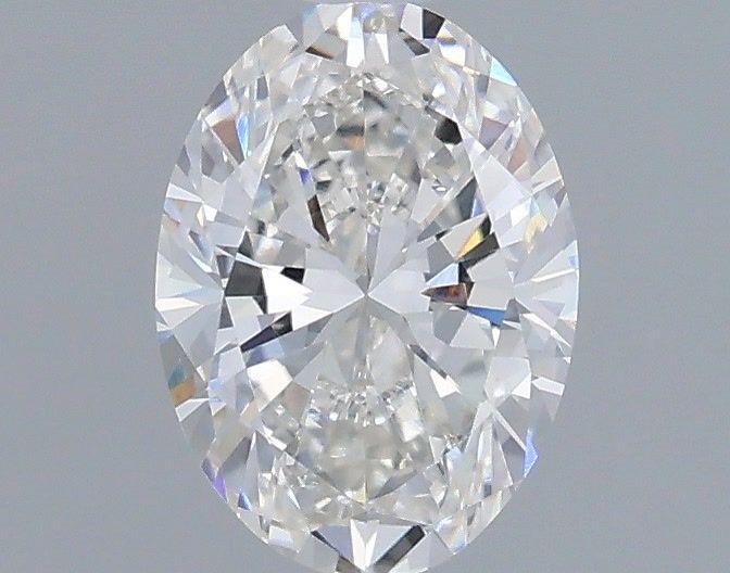 0.82 Carat F-VS2 Oval Lab Diamond