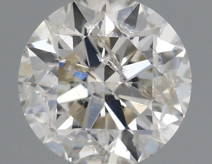 0.35 Carat J-I1 Round Cut Diamond