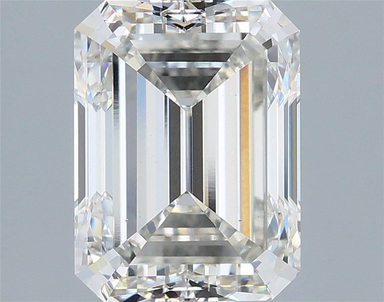 4.02 Carat G-VS1 Emerald Lab Diamond