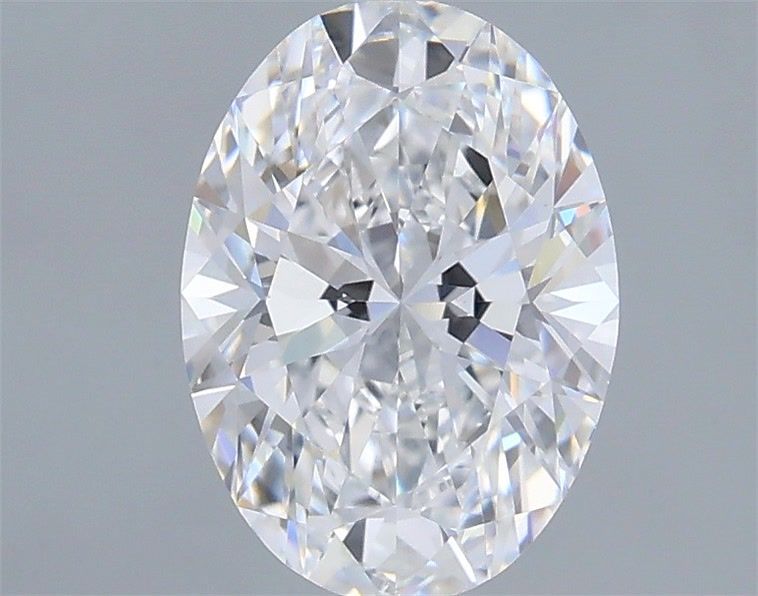 1.44 Carat D-VVS2 Oval Lab Diamond