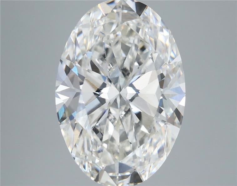 5.02 Carat G-VS1 Oval Lab Diamond