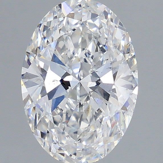 2.04 Carat F-SI1 Oval Lab Diamond