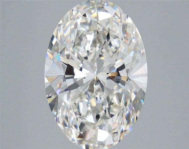 5.00 Carat G-VS1 Oval Lab Diamond