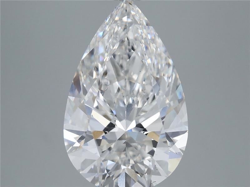 5.09 Carat E-VVS2 Pear Lab Diamond