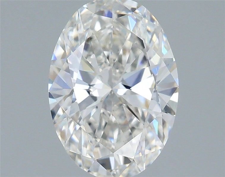 1.50 Carat F-VS1 Oval Lab Diamond