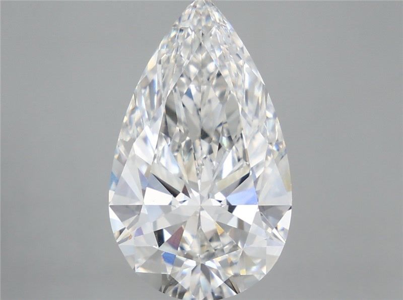 5.53 Carat E-VS1 Pear Lab Diamond
