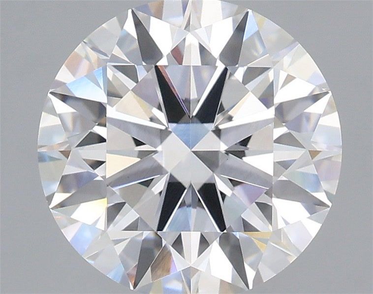 3.09 Carat E-VVS2 Round Lab Diamond