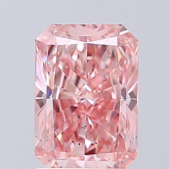 2.00 Carat Radiant Cut Fancy Pink