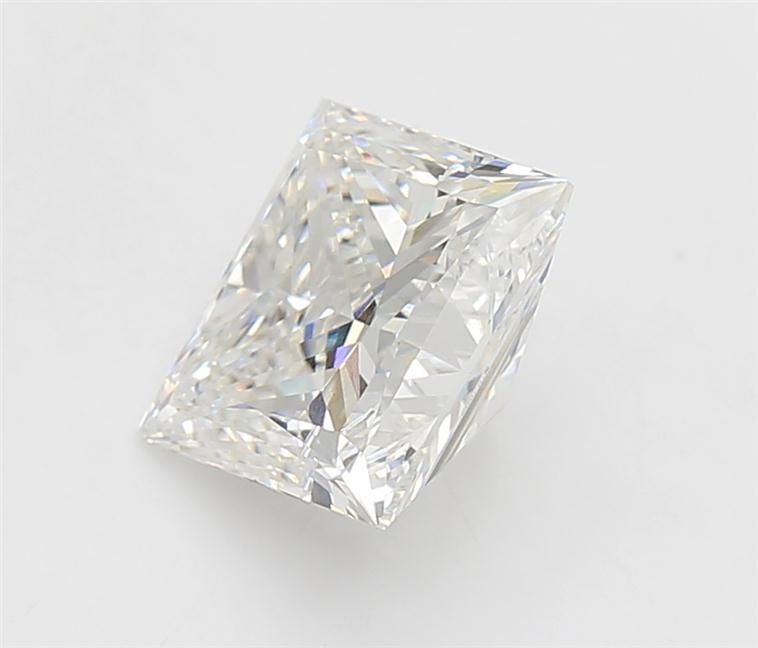3.53 Carat G-VVS2 Princess Lab Diamond