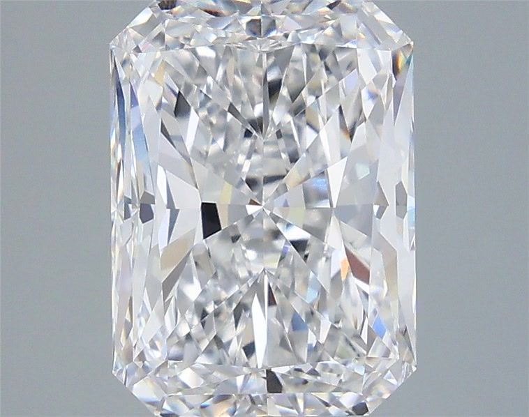 5.00 Carat D-VVS2 Radiant Lab Diamond