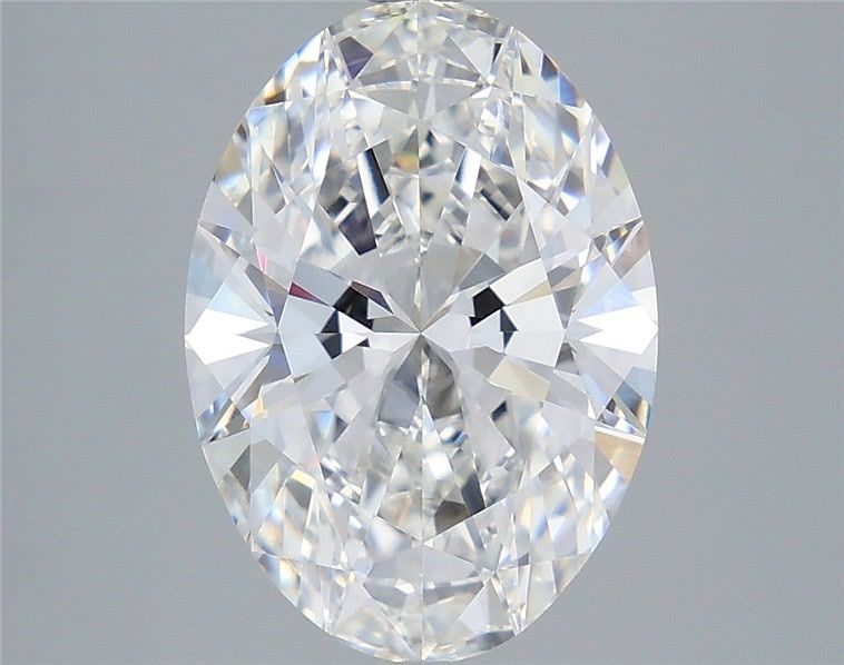 5.08 Carat D-VVS1 Oval Lab Diamond