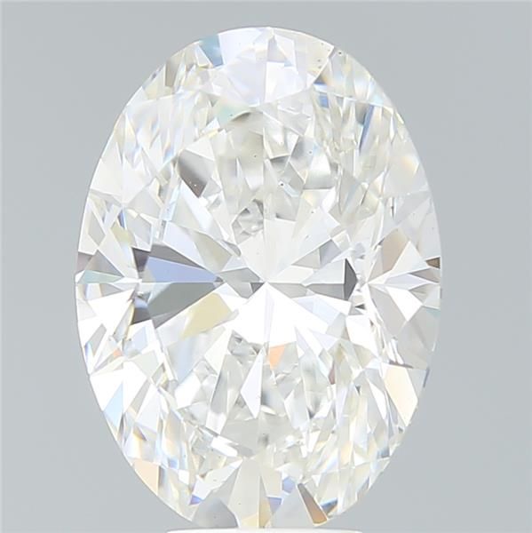 7.30 Carat F-VS1 Oval Lab Diamond