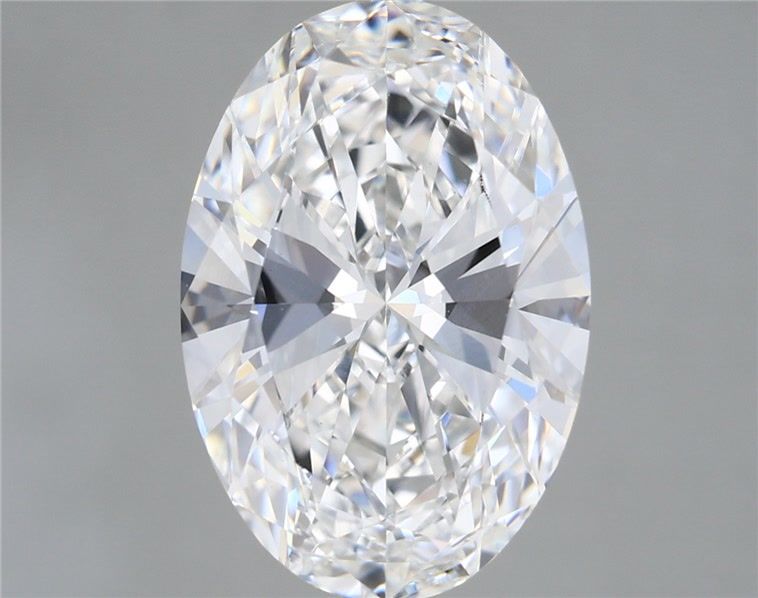 5.56 Carat E-VVS2 Oval Lab Diamond