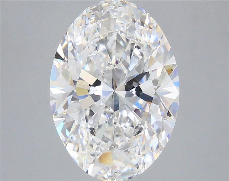 5.21 Carat E-VVS2 Oval Lab Diamond