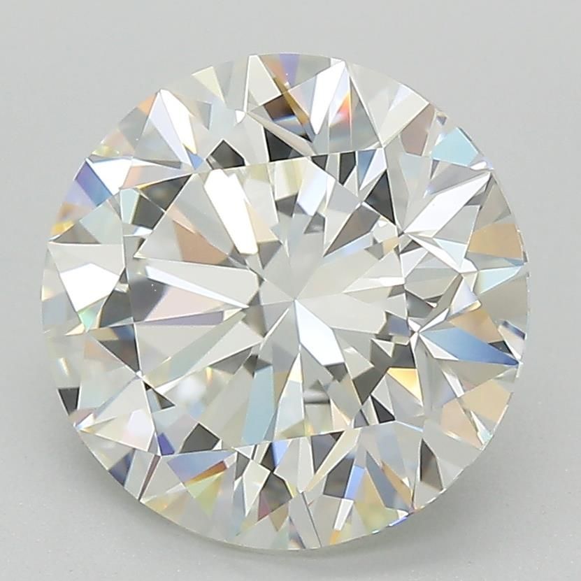 3.70 Carat I-VVS2 Round Lab Diamond
