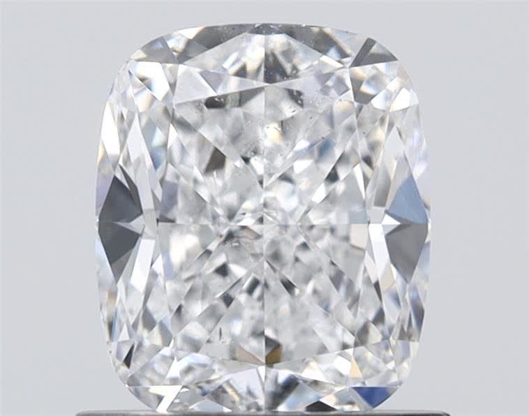 1.00 Carat D-SI1 Cushion Cut Diamond
