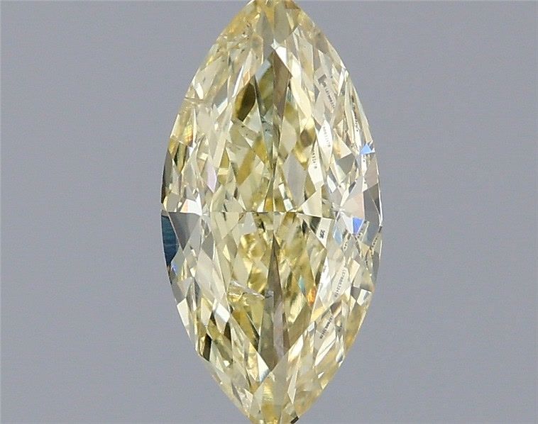 1.08 Carat Marquise Cut Fancy Yellow