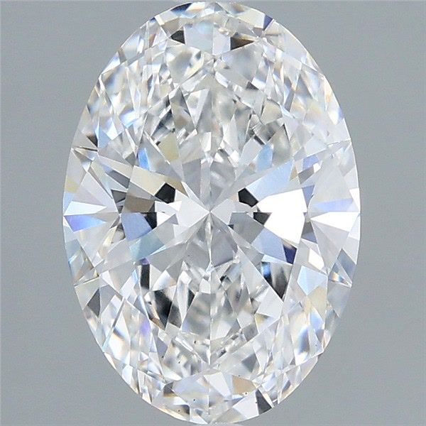 2.59 Carat E-VS2 Oval Lab Diamond