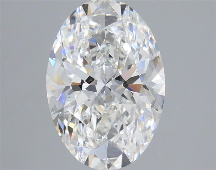 2.00 Carat F-VVS2 Oval Lab Diamond