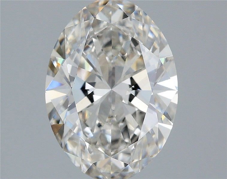 2.00 Carat G-VS1 Oval Lab Diamond