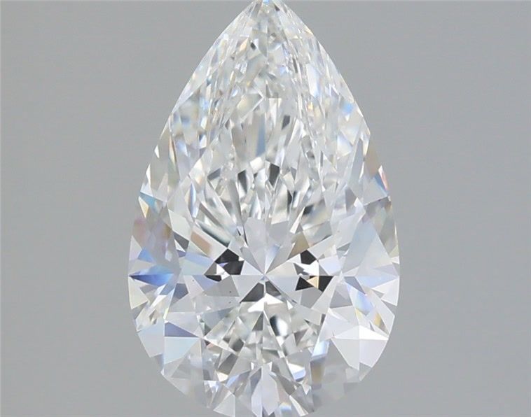 2.32 Carat F-VVS2 Pear Lab Diamond