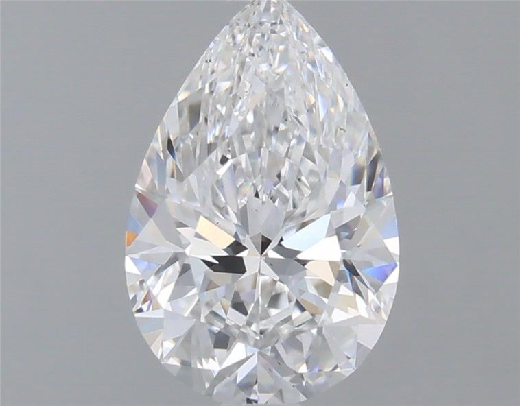 0.85 Carat D-VS2 Pear Lab Diamond