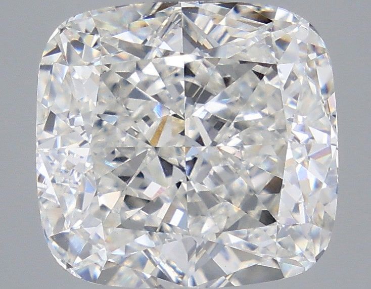 5.55 Carat F-VVS2 Cushion Lab Diamond