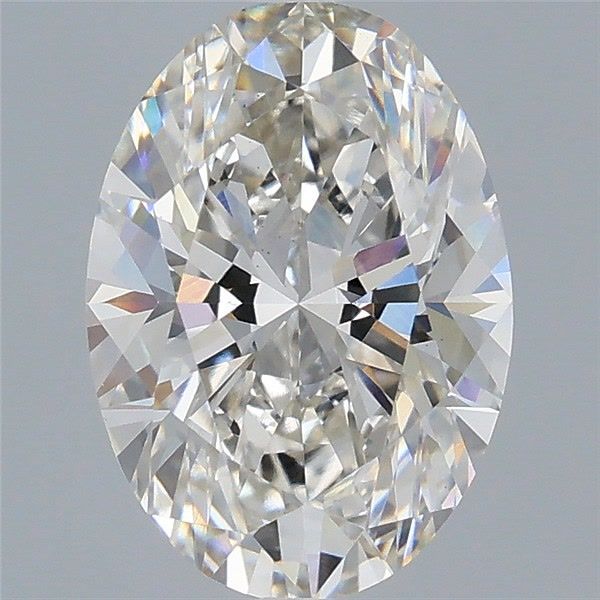 2.00 Carat G-VS1 Oval Lab Diamond