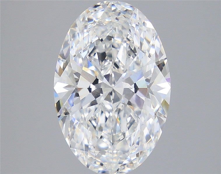 4.13 Carat E-VVS2 Oval Lab Diamond