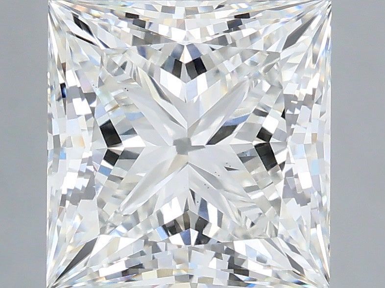 3.90 Carat F-VS1 Princess Lab Diamond