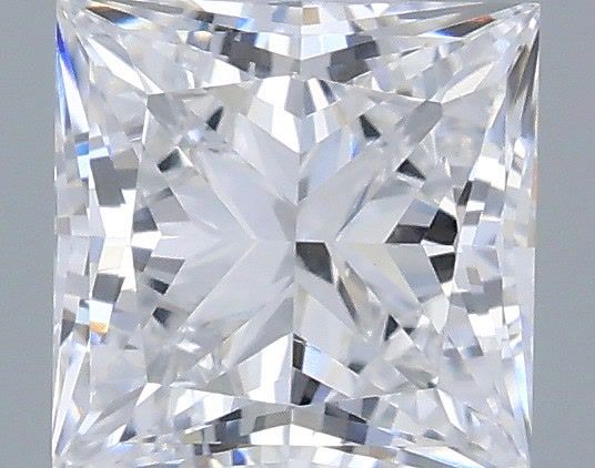 0.53 Carat D-VVS1 Princess Lab Diamond