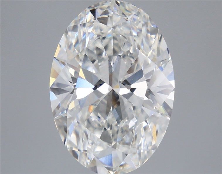 5.53 Carat E-VVS2 Oval Lab Diamond
